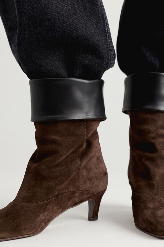 Cleo Cuffed Kitten Heel Boots #1