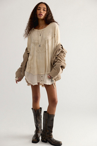 We The Free Vintage Romance Oversized Tee