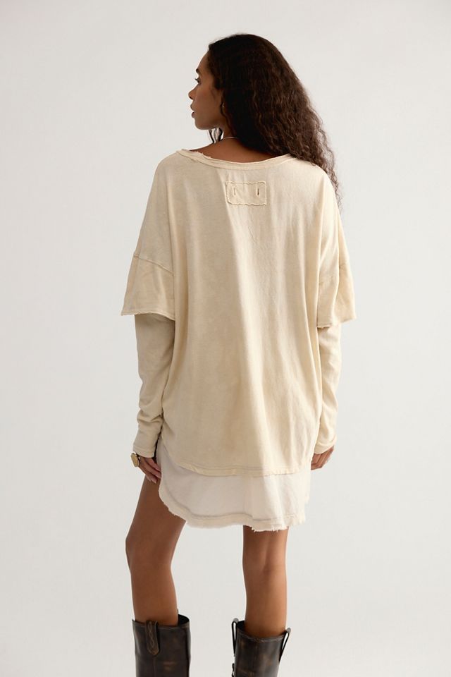 We The Free Vintage Romance Oversized Tee #1