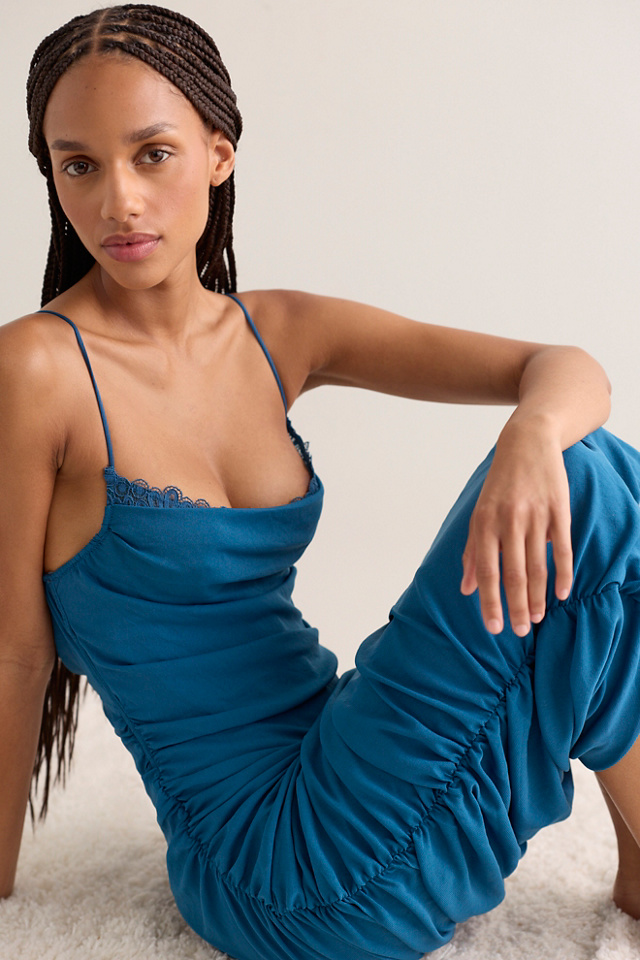 Instant Attraction Midi Slip Dress