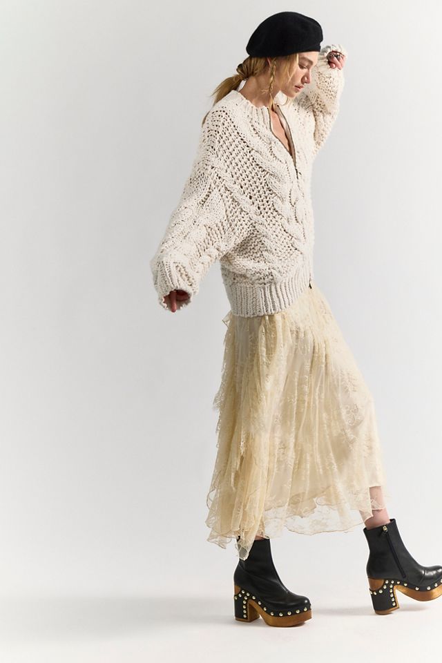 Lola Cable Knit Cardi #1