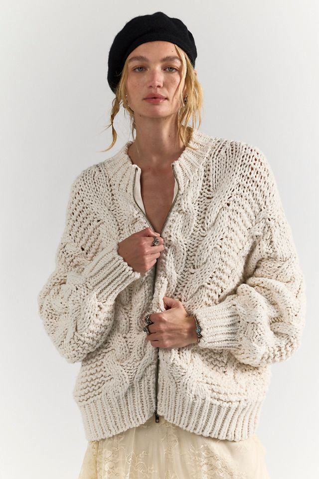 Lola Cable Knit Cardi #2