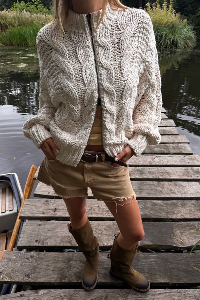Lola Cable Knit Cardi #6