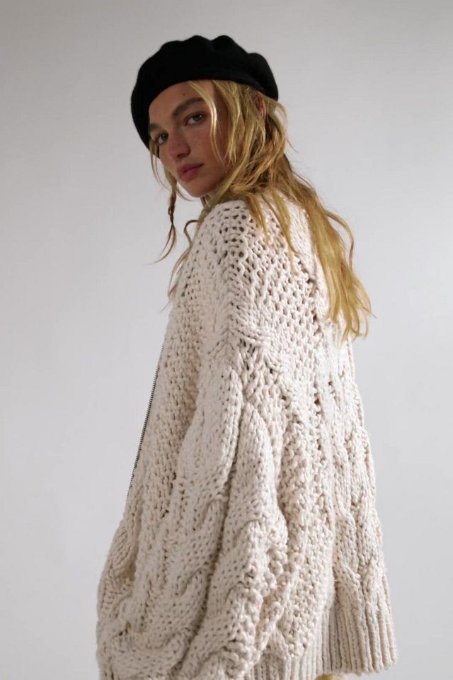 Lola Cable Knit Cardi | Free People