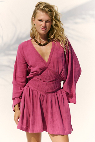 Celia Mini Dress by free-est at Free People in Sweetheart, Size: Medium
