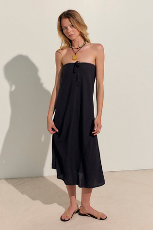 Женская юбка free-est Sandshell Linen Kayla Convertible Maxi, цвет: Коричневый — фото 3