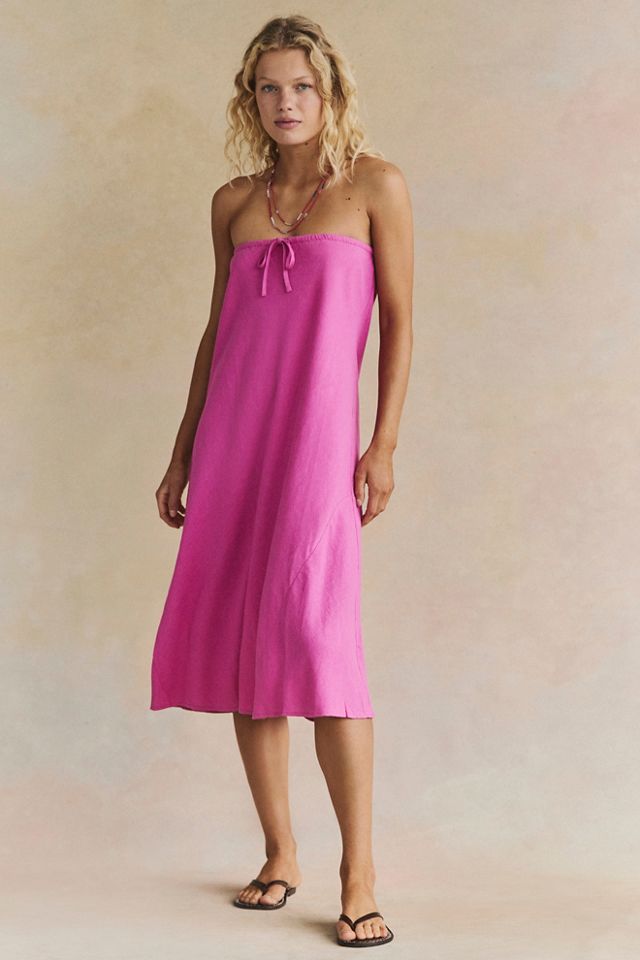 Sandshell Linen Kayla Convertible Maxi Skirt #2