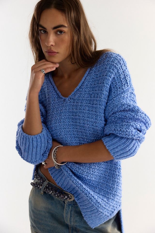 Opal V-Neck Textured Pullover #2