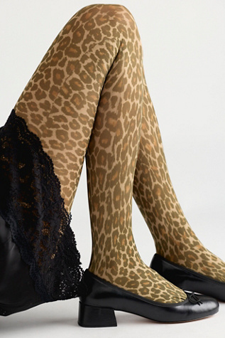 Collants Léopard Sofia
