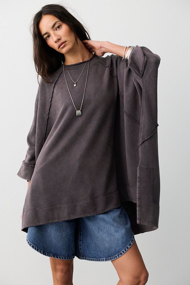 We The Free All Here Oversized Sweatshirt #2