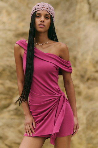 Selly Good Feels Mini Dress by free-est at Free People in Sweetheart, Size: Medium