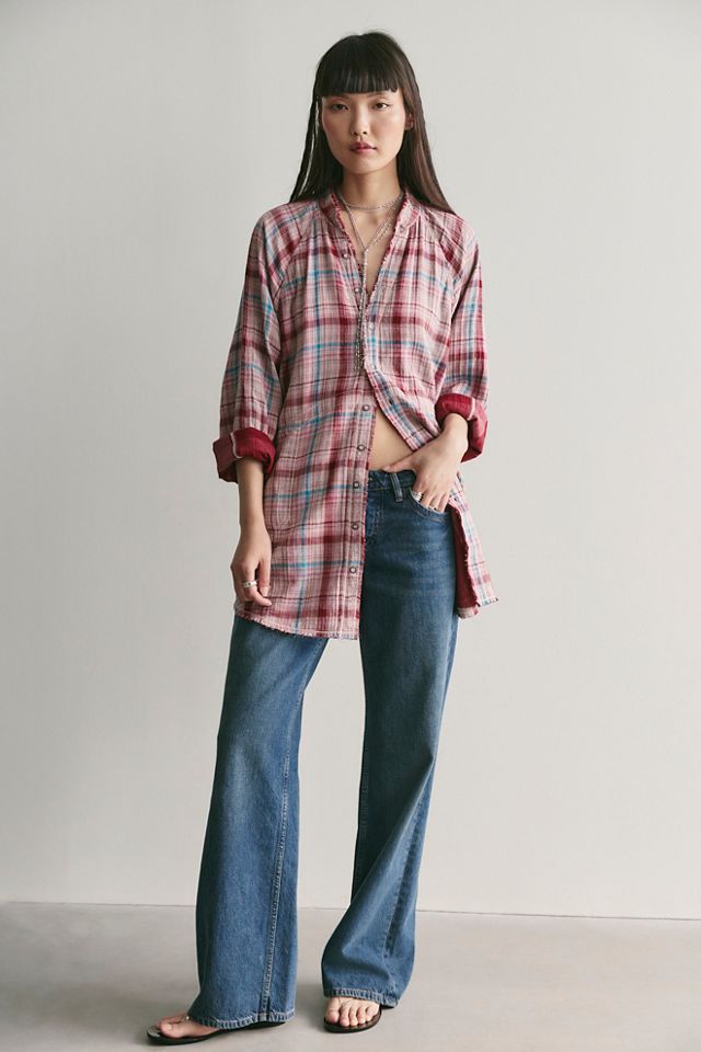 We The Free Summer Daydream Plaid Tunic #2
