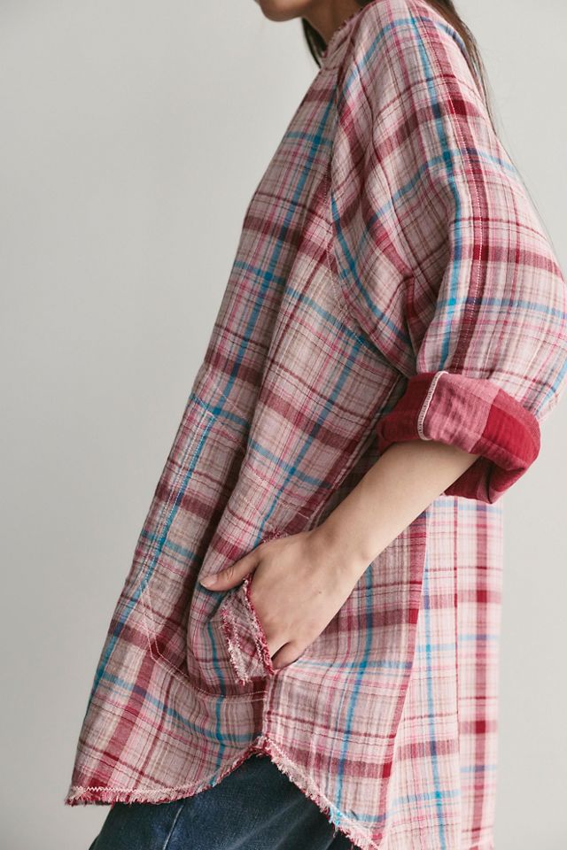 We The Free Summer Daydream Plaid Tunic #3
