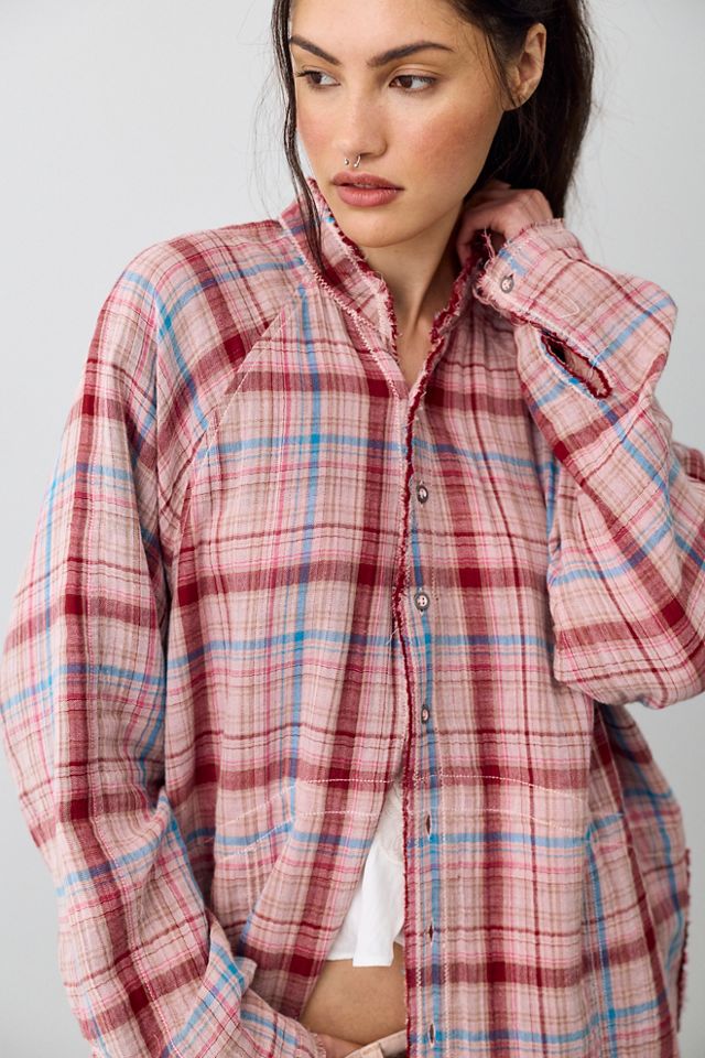 We The Free Summer Daydream Plaid Tunic #7