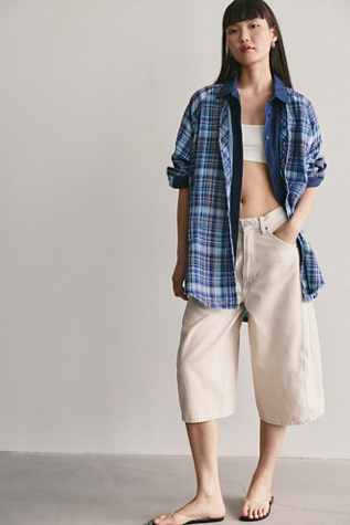 We The Free Summer Daydream Plaid Tunic