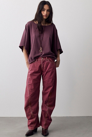 We The Free Fable Washed Cord Twisted Jeans
