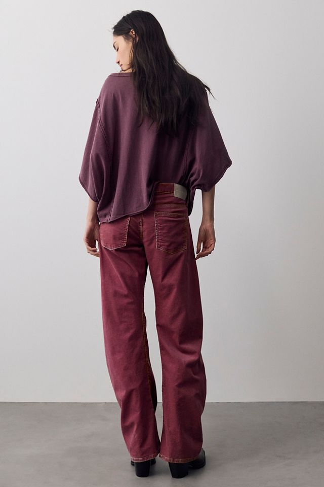 We The Free Fable Washed Cord Twisted Jeans #1