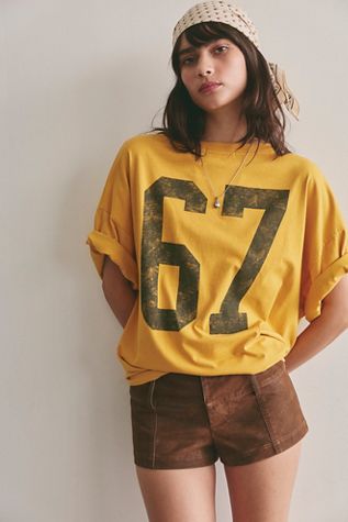 We The Free Ana Suede Micro Shorts