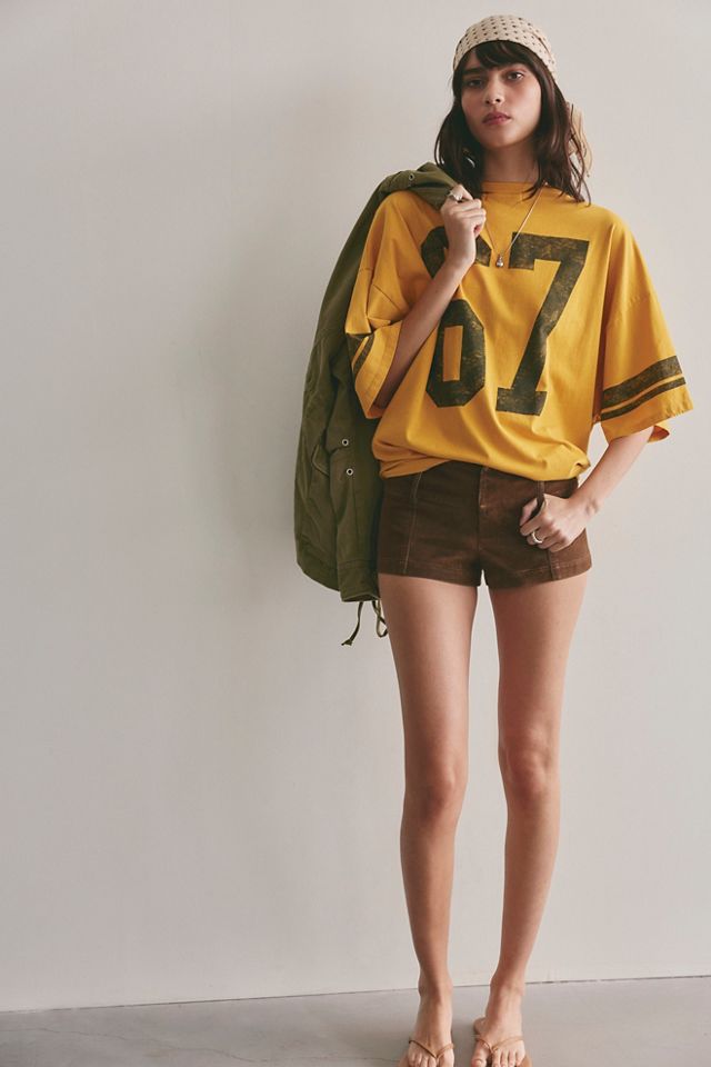 We The Free Ana Suede Micro Shorts #2