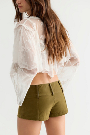We The Free Ana Suede Micro Shorts