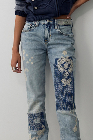 We The Free Nash Embroidered Jeans