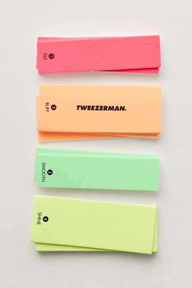 Tweezerman Neon File, Buff, Smooth & Shine Block #1