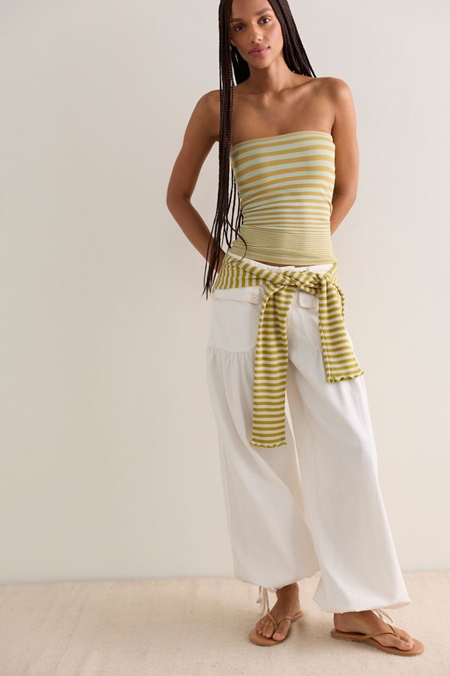 So Soft Seamless Modal Stripe Tube Top #2