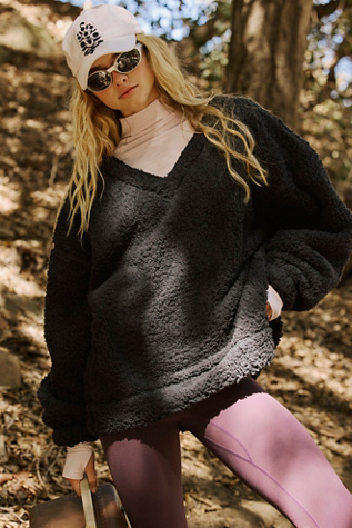 Женские туники FP Movement Cabin Fever Fleece Tunic, цвет: Чёрный — фото 1