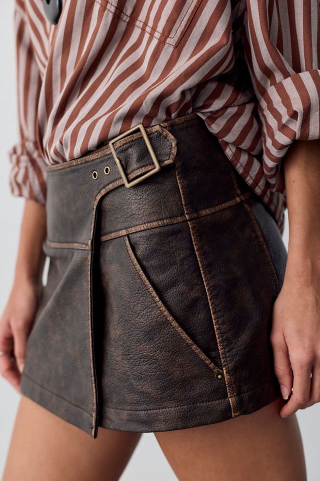 We The Free Suki Vegan Micro Skirt #3