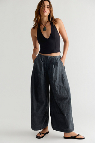 Concrete Solid Trousers