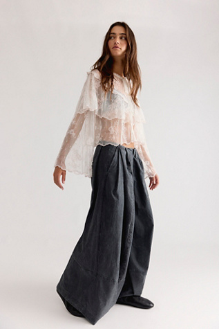 Concrete Solid Trousers