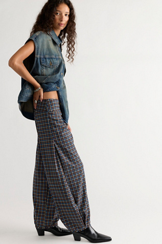Pantalon Lizzy à taille basse à enfiler