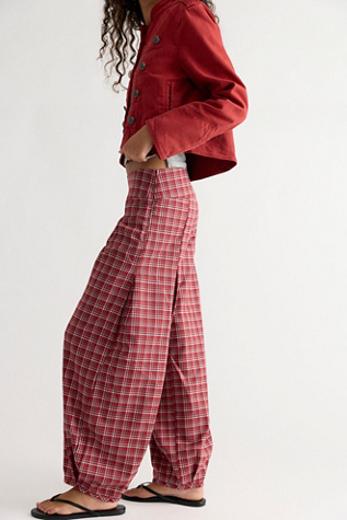 Pantalon Lizzy à taille basse à enfiler