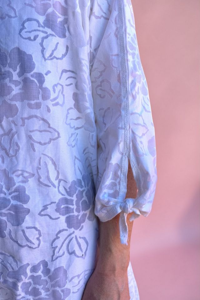 Vintage 1990s Semi Sheer Floral A Line Tent Dress Selected by Personal Choice #2
