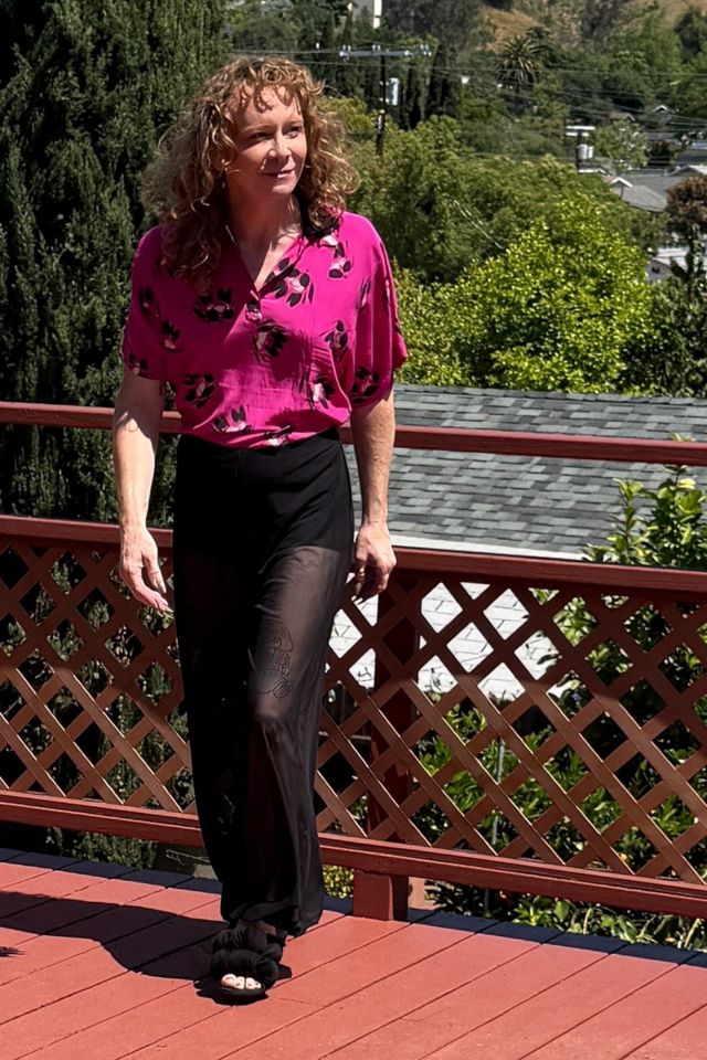 Vintage Sheer Harem Pants Selected by Personal Choice #1