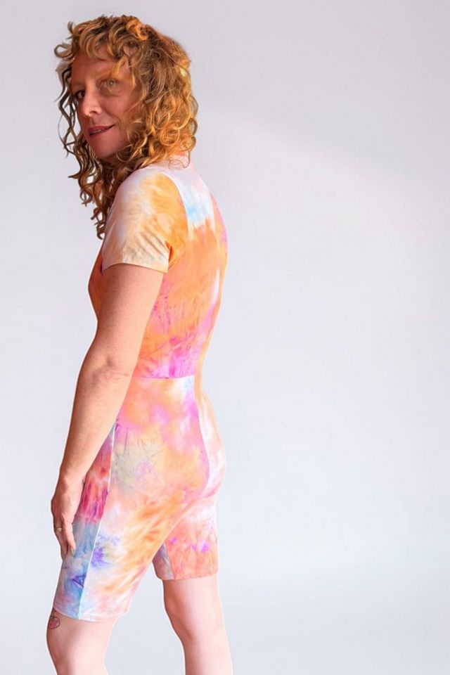 Tie Dyed Bodycon Onesie Romper Selected by Personal Choice #2