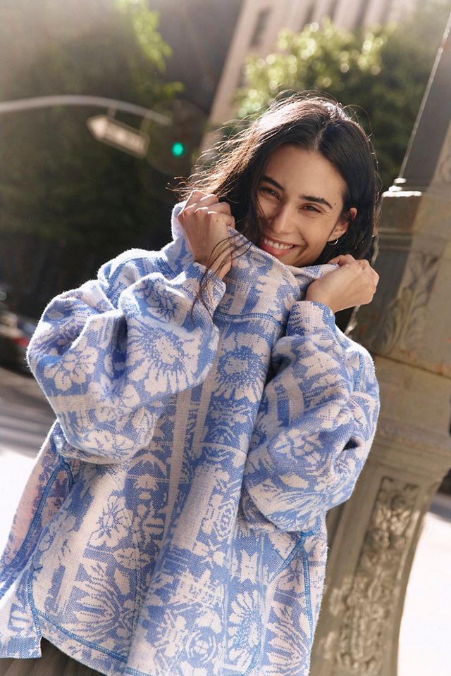 Fireside Printed Funnel Neck Sweatshirt #3
