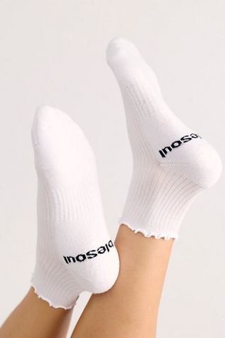 Chaussettes quart à volants Doublesoul