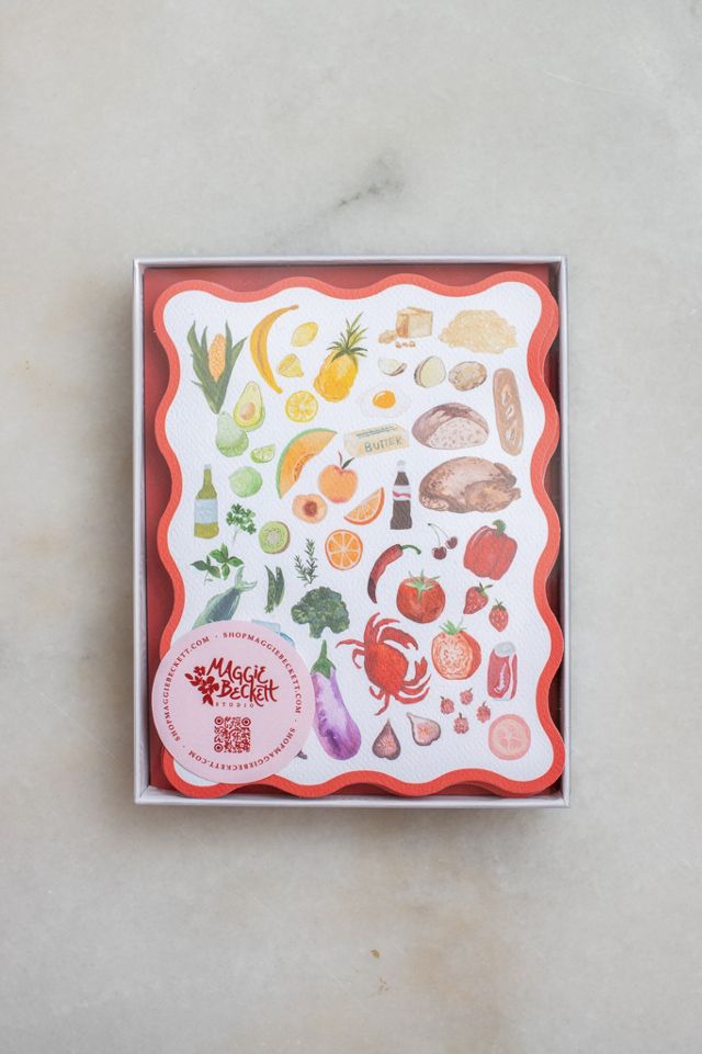 Maggie Beckett Studio Foodie Notecards Boxed Set #1