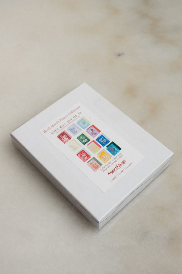 Maggie Beckett Studio Birth Month Flowers Boxed Cards #2