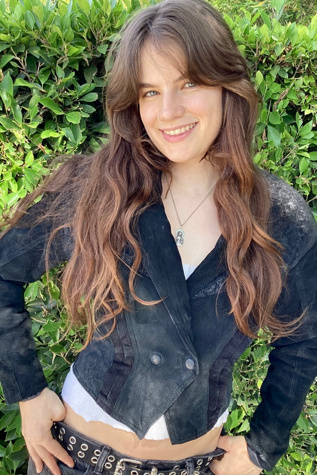 Vintage 1980s Cropped Suede Jacket Selected by Cherry