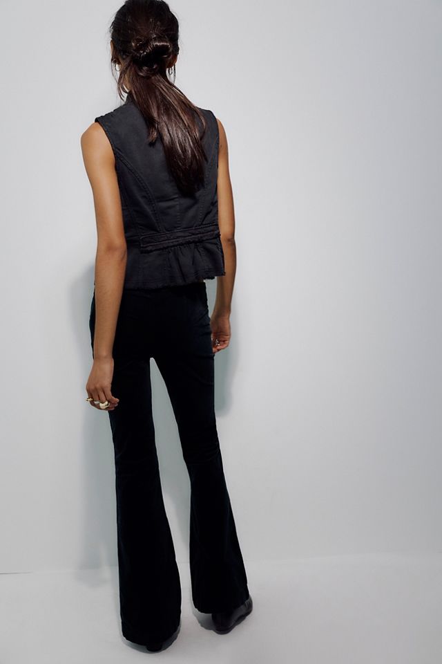 Pantalon bootcut en velours côtelé Walk The Line We The Free #1