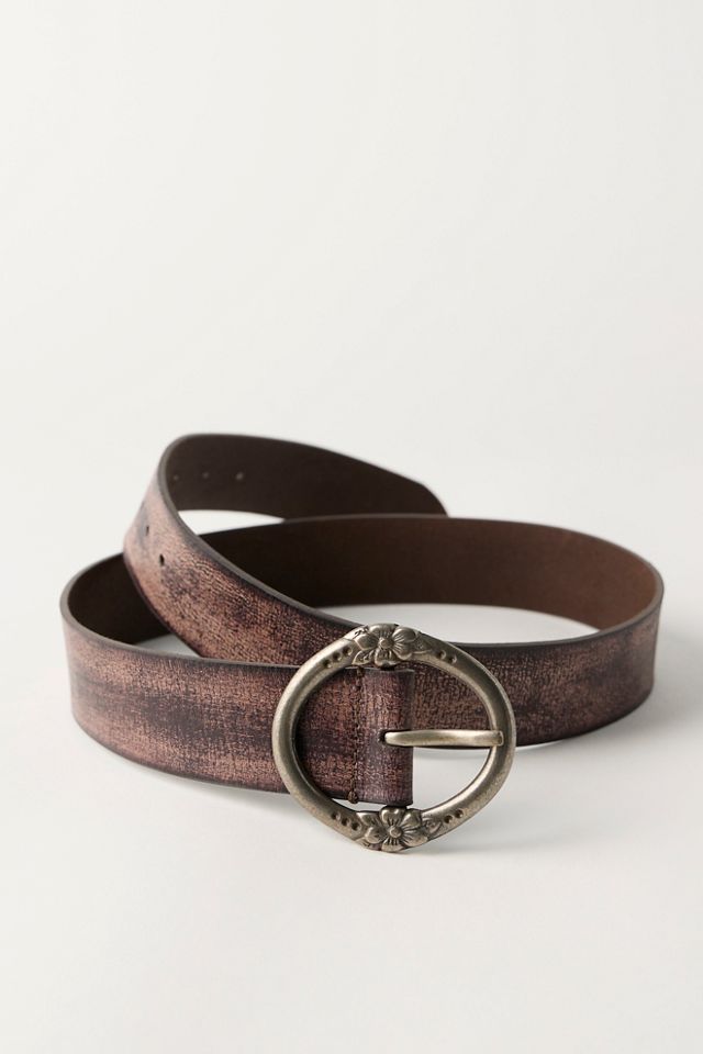 Petal Leather Belt #1