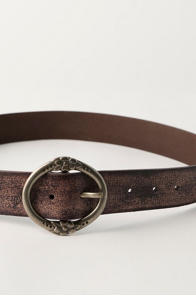 Petal Leather Belt #2