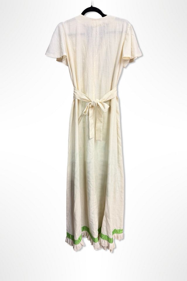 1970s Geometric Print Bohemian Maxi Dress Selected By Ritual Vintage #3