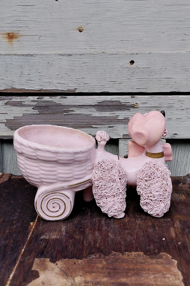 1950's Spaghetti Poodle Planter Selected by Garbage Soup #2