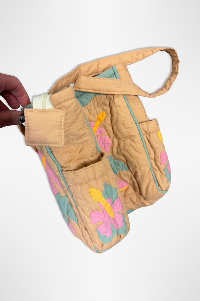 1980s Vintage Quilt Tote Purse Selected By Ritual Vintage #2