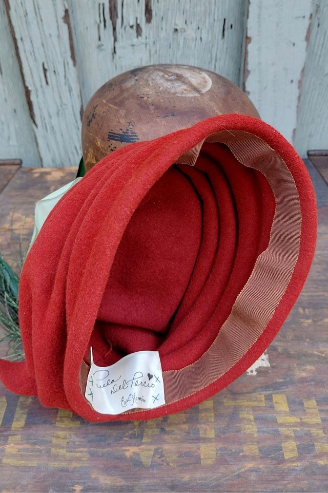 Paula del Percio Fascinator Turban Hat Selected by Garbage Soup #3