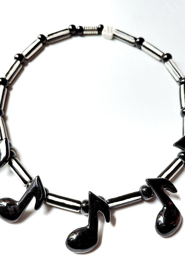 Musical Note Flying Colors Necklace Selected by Garbage Soup #1