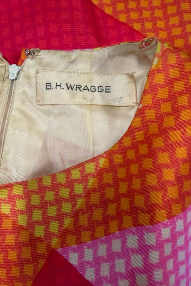 1960s Pop Art Silk Shift Dress Selected By Ritual Vintage #2